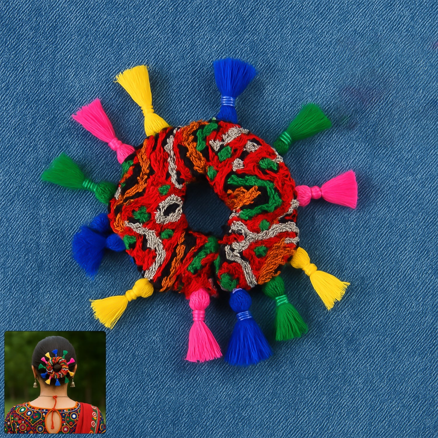 Navratri Hair Bun Navratri Hair Bun